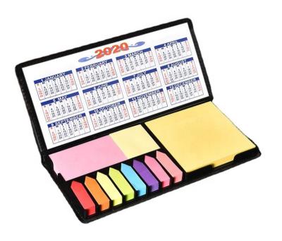 China Excellent Collage Free Sample Listing Colorful Notepad Paper Stationary Set Page Custom Adhesive Index Sticky Notes for sale