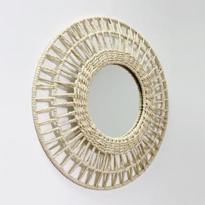 China Modern round wall mirror wall hanging decorative mirror for sale