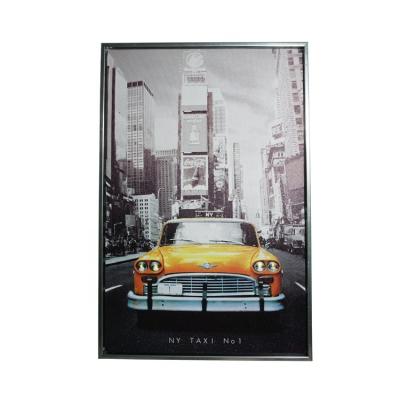 China Modern Luxury Wall Art For Living Room LED Painting Canvas Decoration for sale