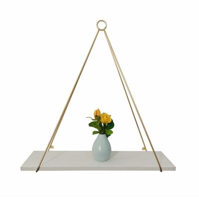 China Sustainable Wooden Hanging Shelves For Wall Shelf Wood Floating Wooden Hanging Shelf for sale