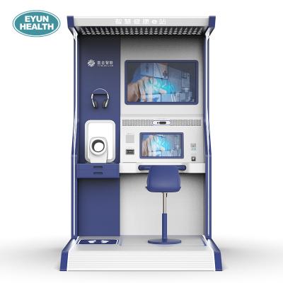 China Hopitals New Design Screening Health Checkup Kiosk Body Fat Scale For Hospital Clinic for sale