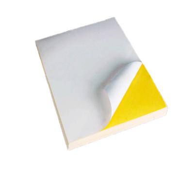 China ANTISTATIC Good Quality Cast Coated Sticker Paper Self Adhesive Paper For Label for sale