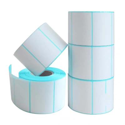 China Waterproof Wholesale Custom Label Sticker Self Adhesive Direct Thermal Paper for sale