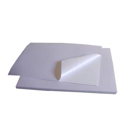 China ANTISTATIC Self Adhesives Customize Size White Satin Fabric Ribbon Label Sticker In Roll / Sheet for sale