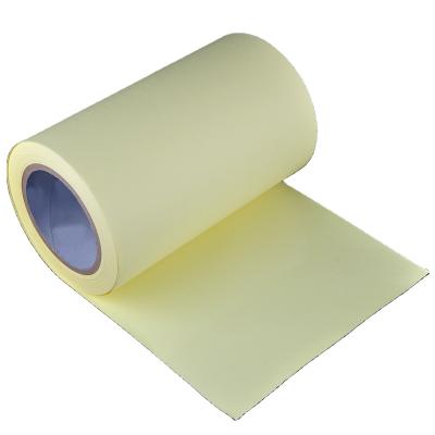 China Manufacturer direct ANTISTATIC Yellow Silicone coated release paper for stickers for sale