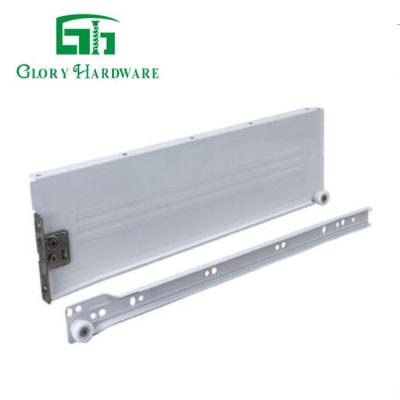 China Drawer Iron Drawer Side Plate 118mm Drawer White Painting Side Panel for sale