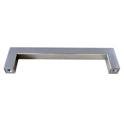 China Modern Drawer Design Stainless Steel Square Shape Cavity Handle for sale