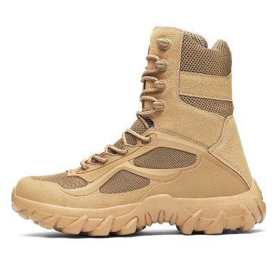 China Deodorization 2021 New Style Custom Men's American Desert Military Boots Large Size Combat Outdoor Military Boots for sale