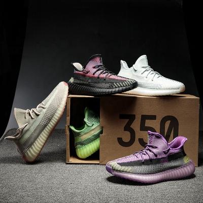 China Yeezy Original Quality Unique Yeezy Popcorn The Real 350 V2 Style Casual Sneakers Unisex Sports Shoes for sale