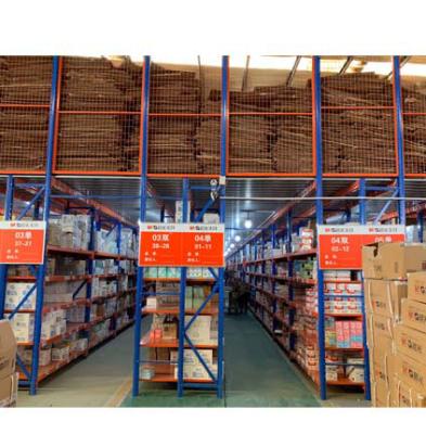 China Industrial Steel Logistics Transportation Warehouse Storage Rack Warehouse Racking Garage Shelves Clothes Shelf for sale