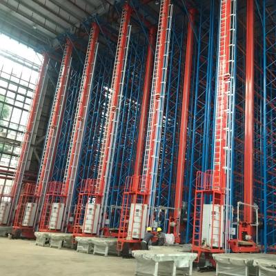 China High Density Corrosion Protection Warehouse Automated Racking Systems , Air Surveillance Radars Automatic Storage Retrieval System for sale