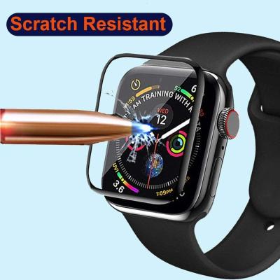 China No Bubble Watch PMMA Hot Selling Screen Protector For Apple Watches 38MM 40MM 42MM 44MM for sale