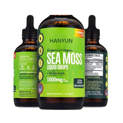 China Boosts Immune System Drops Sea Moss Raw Organic Tincture For Liquid Sublingual Immunity Booster With Joint Digestion And Thyroid Support for sale