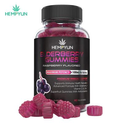 China Natural Premium Antioxidant Formula & Immune Booster For Men, Women & Kids Vitamin C & Elderberry Gummies for sale