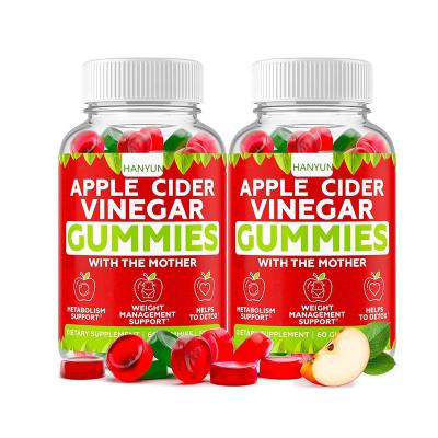 China Wholesale Weight Loss Private Label Customs No Sugar Vegan Organic Tasty Healthy Apple Gummies Apple Cider Vinegar for sale