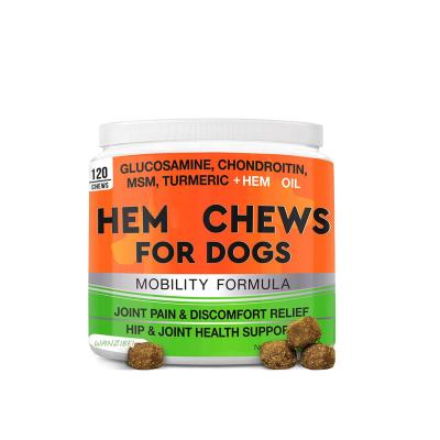 China Stored Glucosamine for Dogs Smooth Chews - Hip and Joint Supplement for Pets with Chondroitin Dog Supplement Dog Joint Mobility Support for sale