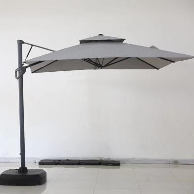 China Modern Umbrellas For Outdoor Roman Parasol Umbrella Lamp For Garden for sale