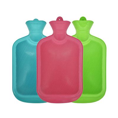 China Printed Fabric Factories Sell Cheap Rubber Hot Water Bottles for sale