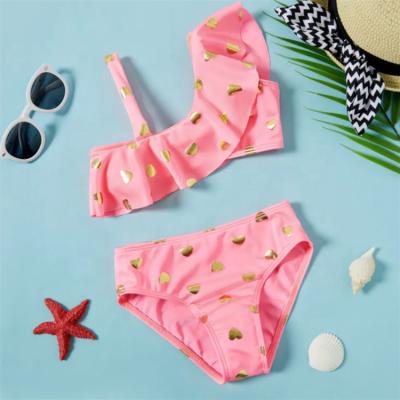 China 2022 New Children's Breathable Printing Swimwear Set Styles Swimming Children's Swimsuit for sale