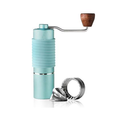 China OEM Outdoor Manual Mini Coffee Grinder Machine China Blue Coffee Grinder for sale