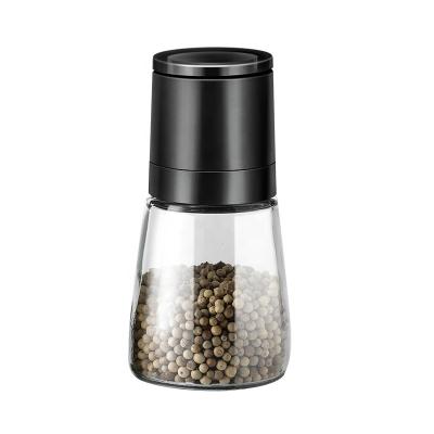 China OEM Burr Pepper Grinder Glass Jars Viable Ceramic Salt and Pepper Grinder for sale