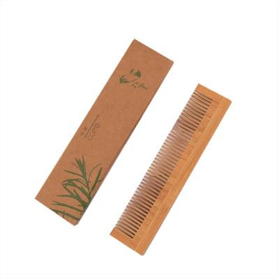 China Factory Direct Bamboo Comb Hotel Hair Base Cleaning Wooden Comb for sale