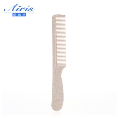 China Straw Small Hair Travel Hotel Basic Cleaning Eco-Friendly Biodegradable Comb for sale