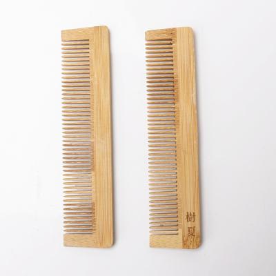 China Travel hot sale end-tooth mokushi custom made anti-static comb small for men and women pocket combs for sale