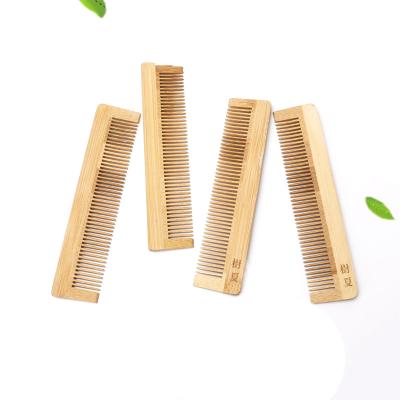 China Classic Professional Pocket Travel Hotel Wooden Hair Comb OEM/ODM Customized Logo for sale