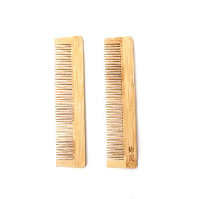 China Travel Environmental Protection Biodegradable Hotel Disposable Wooden Hair Comb for sale