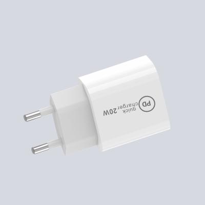 China Mobile Cell Phone Charger Usb Type C PD 18w/20w Wall Charger Qc3.0 Original Quick Fast Charger With Cable For Iphone 11 pro max for sale