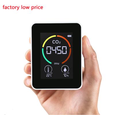 China Free Samples Indoor Portable CO2 Detector Wifi Dioxide CO2 Sensor Led Screen Gas Analyzers Air Tester Quality Monitor CO2 Meter for sale