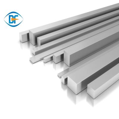 China Manufacture 316L 304 Stainless Steel Rectangle Square Bar Rod Decoration And Price Per Kg for sale