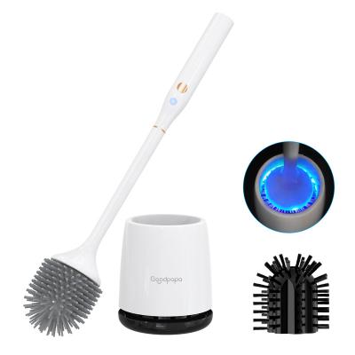 China Best Viable Selling Unique Goodpapa Improved MT2 Electric Toilet Cleaner Brush With UV-C Can Kill 99.9% Bacteria In 120S for sale