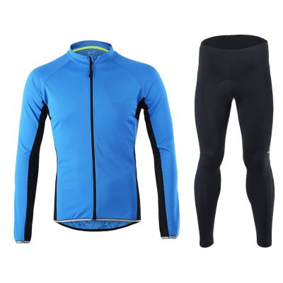 China Breathable Mens Fashion Cycling Clothes 100%Polyester Plus Size Breathable Long Sleeves Cycling Clothing for sale