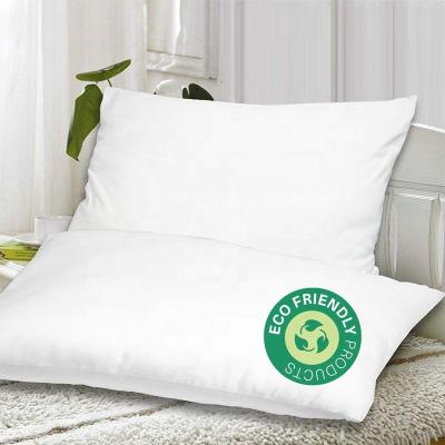 China Hotel Collection Anti-static Eco-friendly Bed Pillows For Sleeping High Quality Soft 5 Star Hotel Pillow With Bag for sale