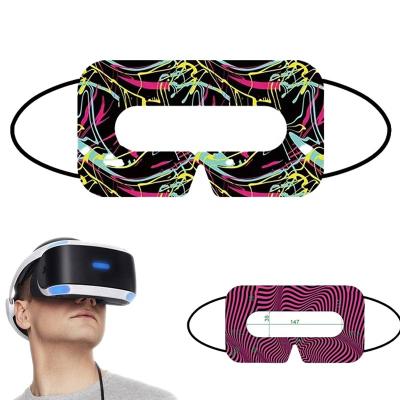 China Mobile Phone Custom Colored Disposable VR Eye Masks For Christmas for sale