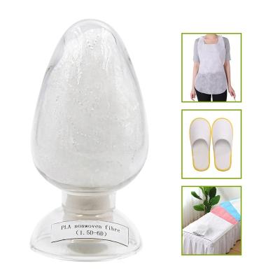 China Biodegradable Anti-bacteria PLA Nonwoven Fiber For Hotel Disposable Disposable Slippers Sheet Apron for sale