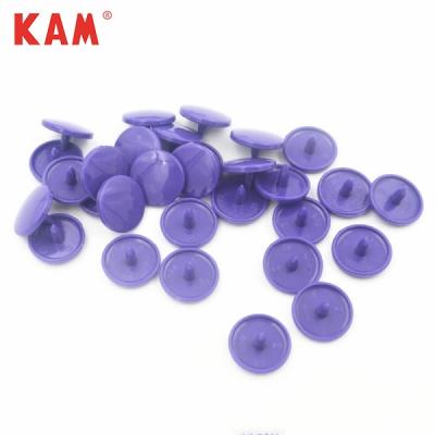 China Dry Cleaning Customized Environmentally Friendly 5mm 7mm Plastic Prong Round Snap Button For Babies Toy Kids Bag Clothes Dress for sale