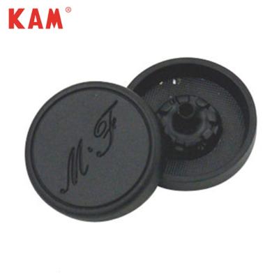 China Beautiful Plating Black Custom Metal Jeans Rivets Buttons Sustainable for sale