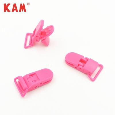 China Different Size All Of Dry Cleaning KAM Colors Plastic Belt Clip for sale