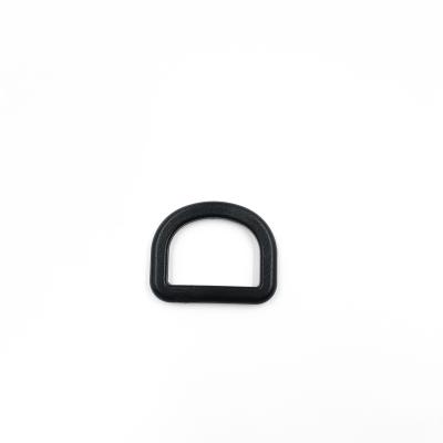 China Bags Wholesale Black Bag Accessories Hardware Plastic D Shape Buckle D Clip For Bags 30mm for sale