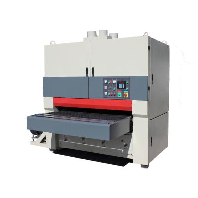 China Building Material Shops Good Quality New Designs Double Sander Grinding Wood Sanding Machine Woodworking Machinery for sale