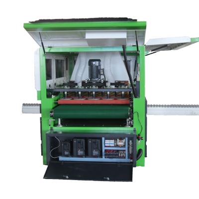 China Building Material Shops Automatic Granite Line Making On Board Floor Metal Machinery Wood Polishing Machine For Sale for sale