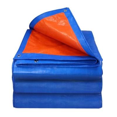 China Water Resistant Customized Construction And Truck Logo Waterproof Roof Covers And PE Tarpaulin Covers for sale