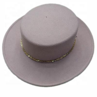 China Wide Brim Hats Fashion Panama Felted Hat Cap Image Brim Felt Hat Men's Hats For Wholesale From China for sale