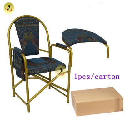 China Modern Portable Foldable Church Chair Advanced Muslim Mosque Prayer Chair for sale