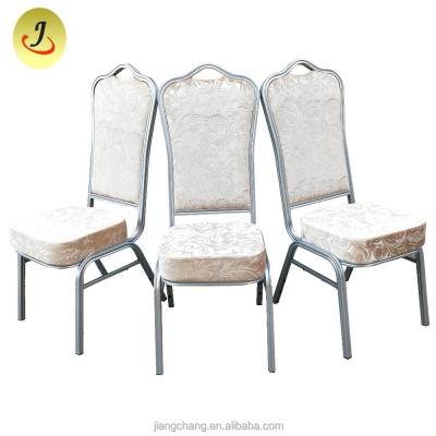 China Morden Gold Supplier High Back Steel Hotel Banquet Chair JC-D99 for sale