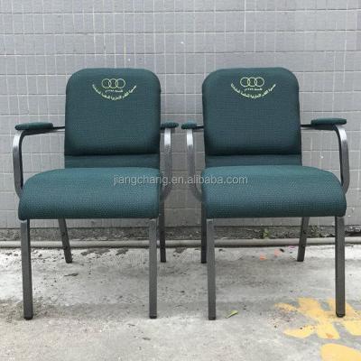 China Modern Stackable Church Chair With Armrest/Chaurs Church Used Chair JC-E150 for sale