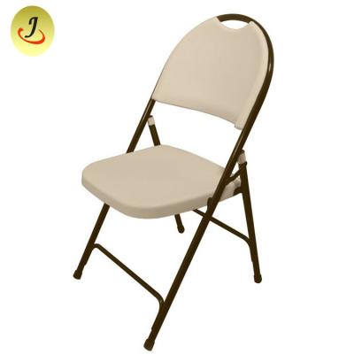 China Backrest and seat are injection-molded outdoor garden armchair folding fabric folding chair JC-H439 for sale